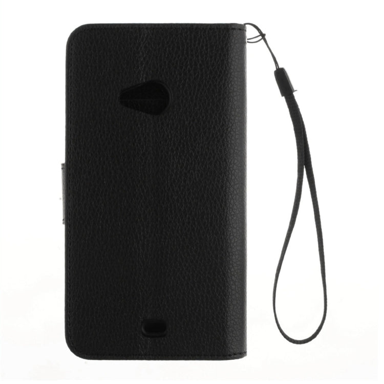 For Microsoft Lumia 535 Litchi Texture Horizontal Flip Leather Case with Holder & Card Slots & Wallet & Photo Frame & Lanyard