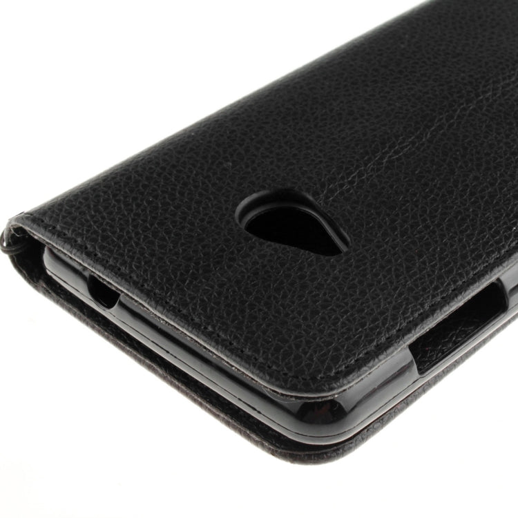 For Microsoft Lumia 535 Litchi Texture Horizontal Flip Leather Case with Holder & Card Slots & Wallet & Photo Frame & Lanyard