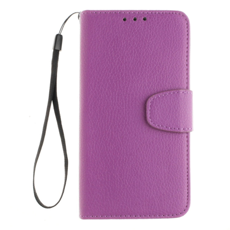 For Microsoft Lumia 535 Litchi Texture Horizontal Flip Leather Case with Holder & Card Slots & Wallet & Photo Frame & Lanyard