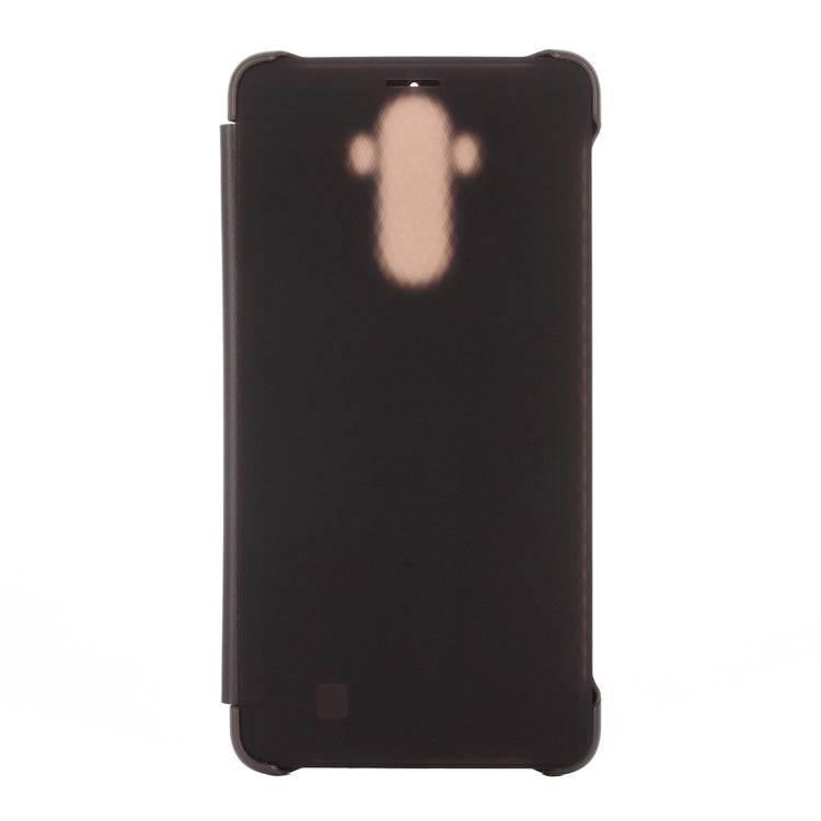 For Huawei  Mate 9 Horizontal Flip Translucent + PU Leather Case with Sleep / Wake-up Function