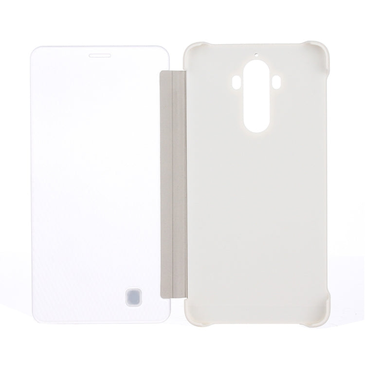 For Huawei  Mate 9 Horizontal Flip Translucent + PU Leather Case with Sleep / Wake-up Function