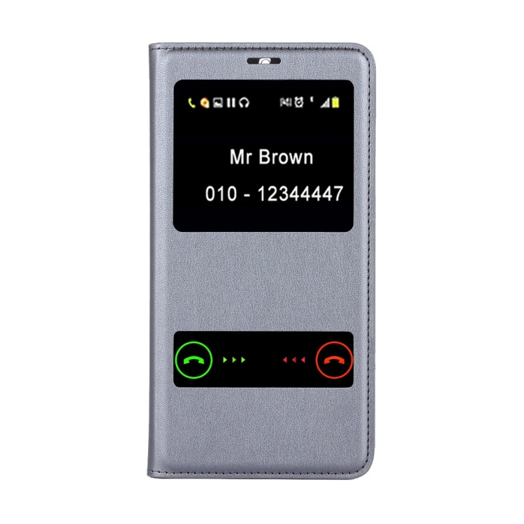 For Huawei  Mate 9 Horizontal Flip Leather Case with Caller ID Display & Sleep / Wake-up Function