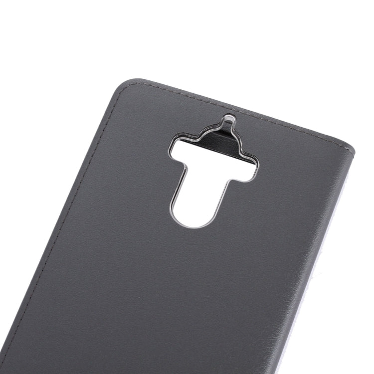 For Huawei  Mate 9 Horizontal Flip Leather Case with Caller ID Display & Sleep / Wake-up Function