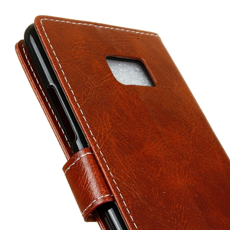 For HTC U Ultra Retro Crazy Horse Texture Horizontal Flip Leather Case with Holder & Card Slots & Wallet & Photo Frame