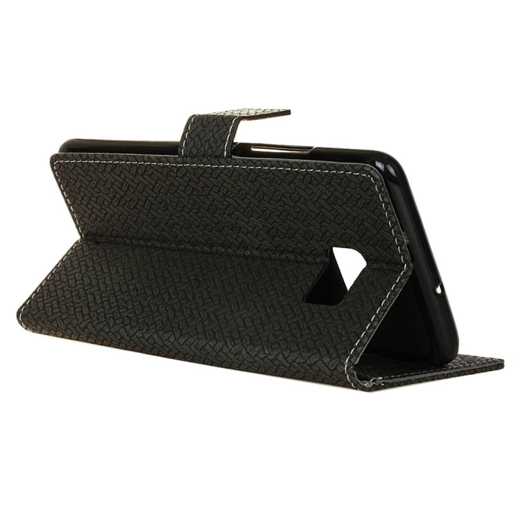 For HTC U Ultra Knit Texture Horizontal Flip Leather Case with Holder & Card Slots & Wallet & Photo Frame