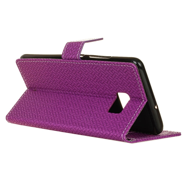 For HTC U Ultra Knit Texture Horizontal Flip Leather Case with Holder & Card Slots & Wallet & Photo Frame