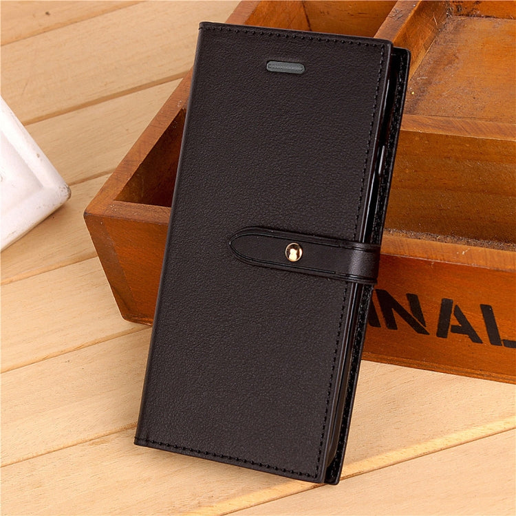 For Sony Xperia XZ1 Compact  Business Style Leather Case with Holder & Card Slots & Wallet