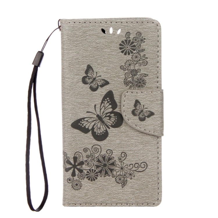 For Huawei  P10 Lite Butterflies Embossing Horizontal Flip Leather Case with Holder & Card Slots & Wallet & Lanyard