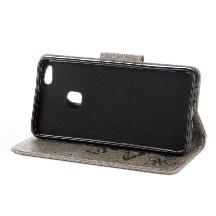 For Huawei  P10 Lite Butterflies Embossing Horizontal Flip Leather Case with Holder & Card Slots & Wallet & Lanyard