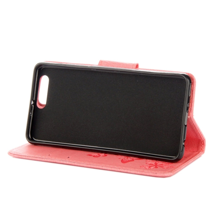 For Huawei  P10 Plus Butterflies Embossing Horizontal Flip Leather Case with Holder & Card Slots & Wallet & Lanyard