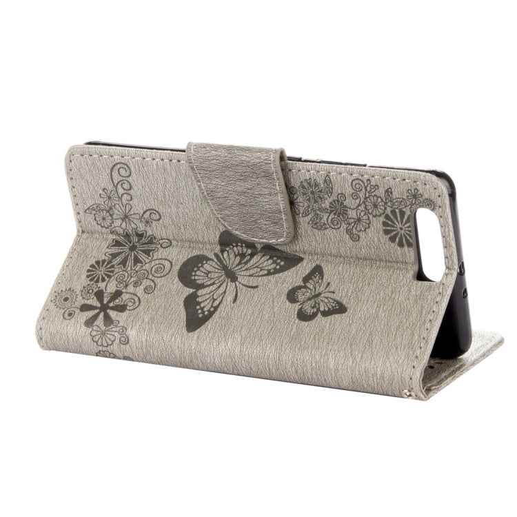 For Huawei  P10 Plus Butterflies Embossing Horizontal Flip Leather Case with Holder & Card Slots & Wallet & Lanyard