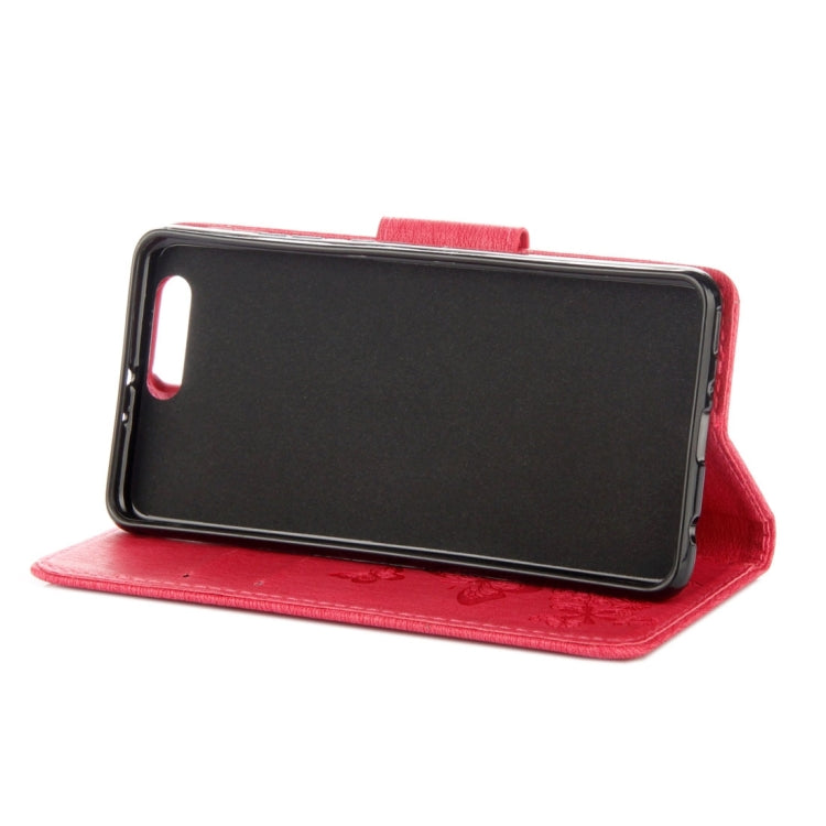 For Huawei  P10 Plus Butterflies Embossing Horizontal Flip Leather Case with Holder & Card Slots & Wallet & Lanyard