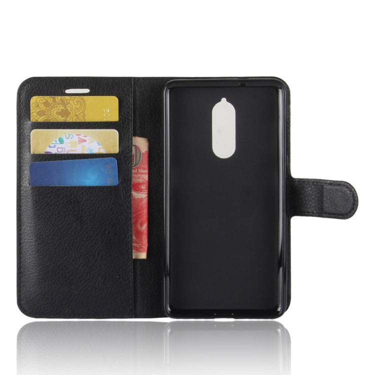 For Lenovo  K8 Litchi Texture PU +TPU Horizontal Flip Leather Case With Holder & Card Slots & Wallet