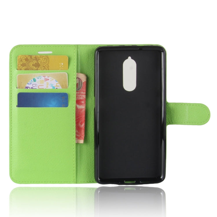 For Lenovo  K8 Litchi Texture PU +TPU Horizontal Flip Leather Case With Holder & Card Slots & Wallet