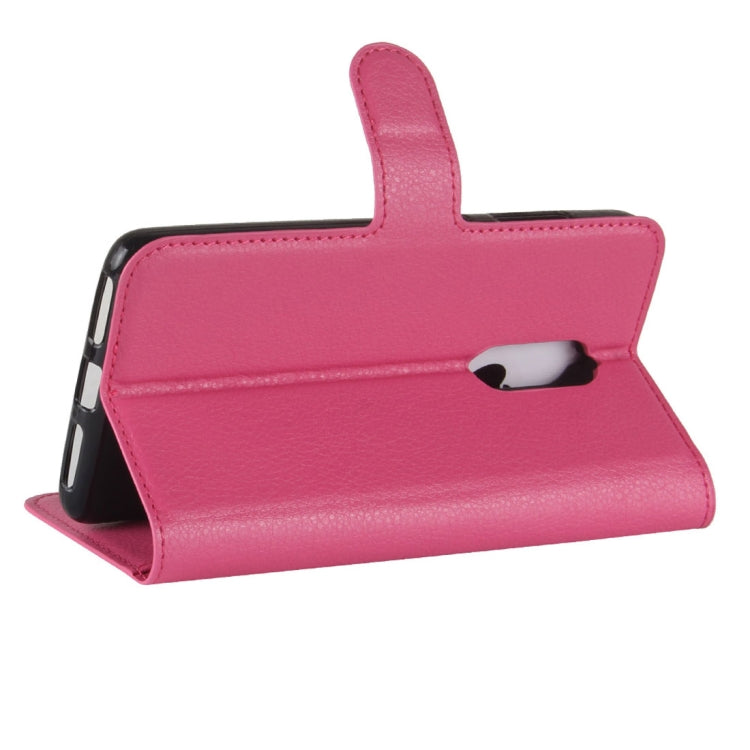 For Lenovo  K8 Litchi Texture PU +TPU Horizontal Flip Leather Case With Holder & Card Slots & Wallet