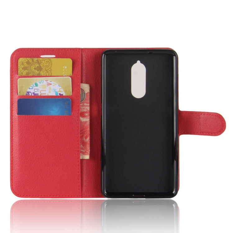 For Lenovo  K8 Litchi Texture PU +TPU Horizontal Flip Leather Case With Holder & Card Slots & Wallet