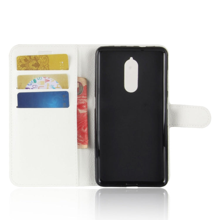For Lenovo  K8 Litchi Texture PU +TPU Horizontal Flip Leather Case With Holder & Card Slots & Wallet