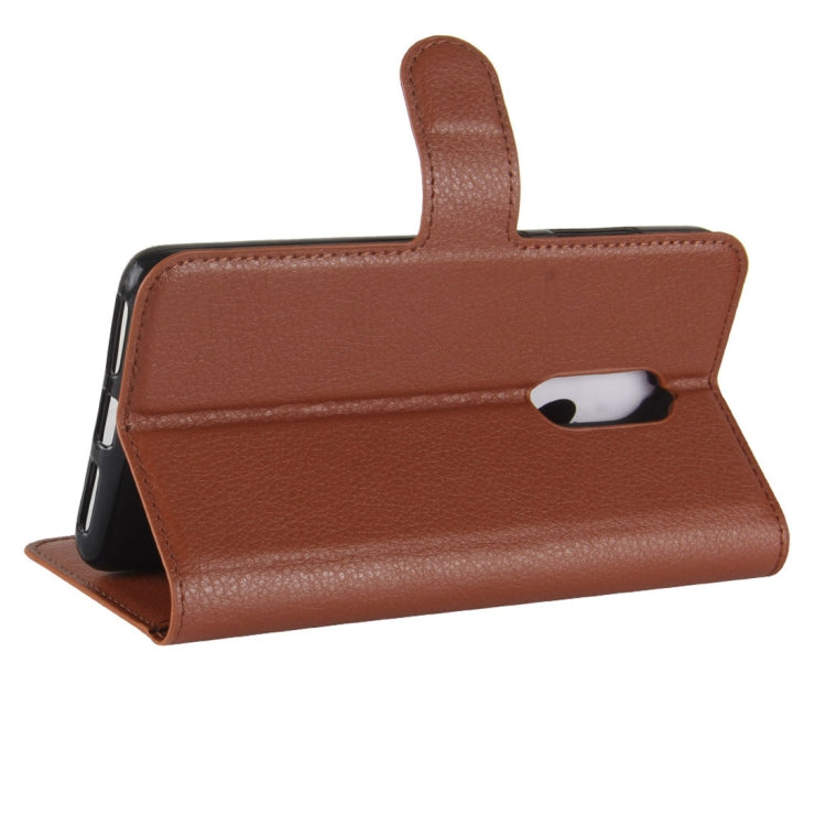 For Lenovo  K8 Litchi Texture PU +TPU Horizontal Flip Leather Case With Holder & Card Slots & Wallet