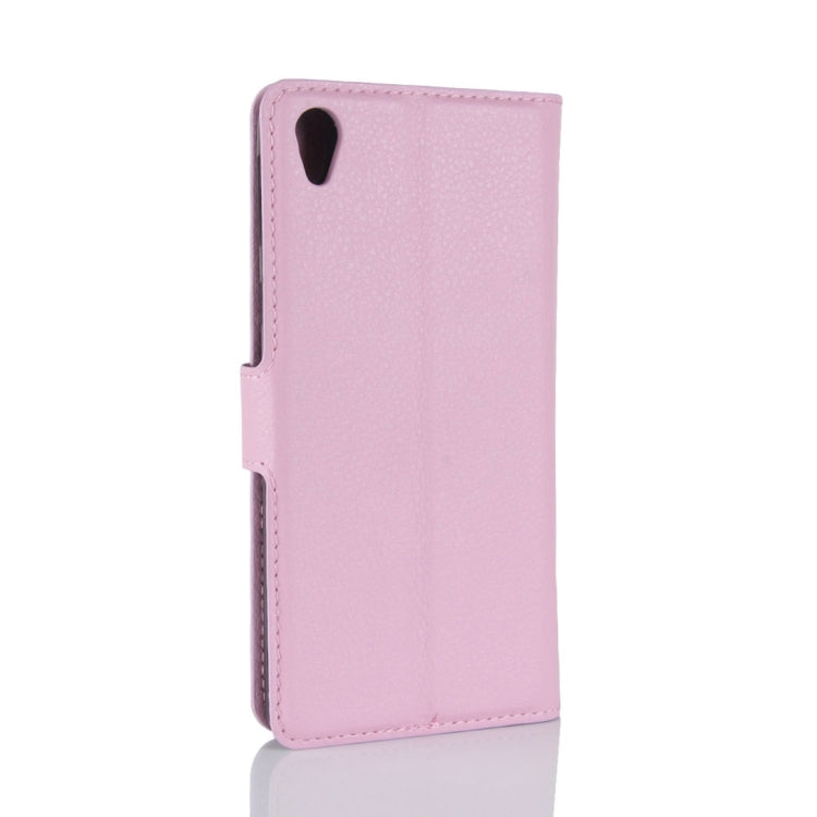 For Sony Xperia XA1 Plus Litchi Texture PU +TPU Horizontal Flip Leather Case With Holder & Card Slots & Wallet