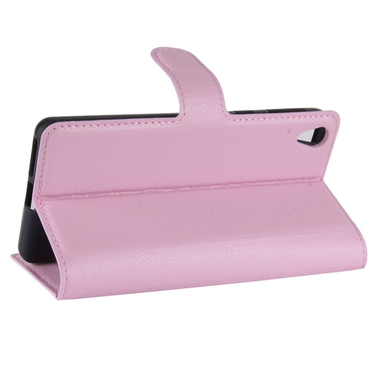 For Sony Xperia XA1 Plus Litchi Texture PU +TPU Horizontal Flip Leather Case With Holder & Card Slots & Wallet