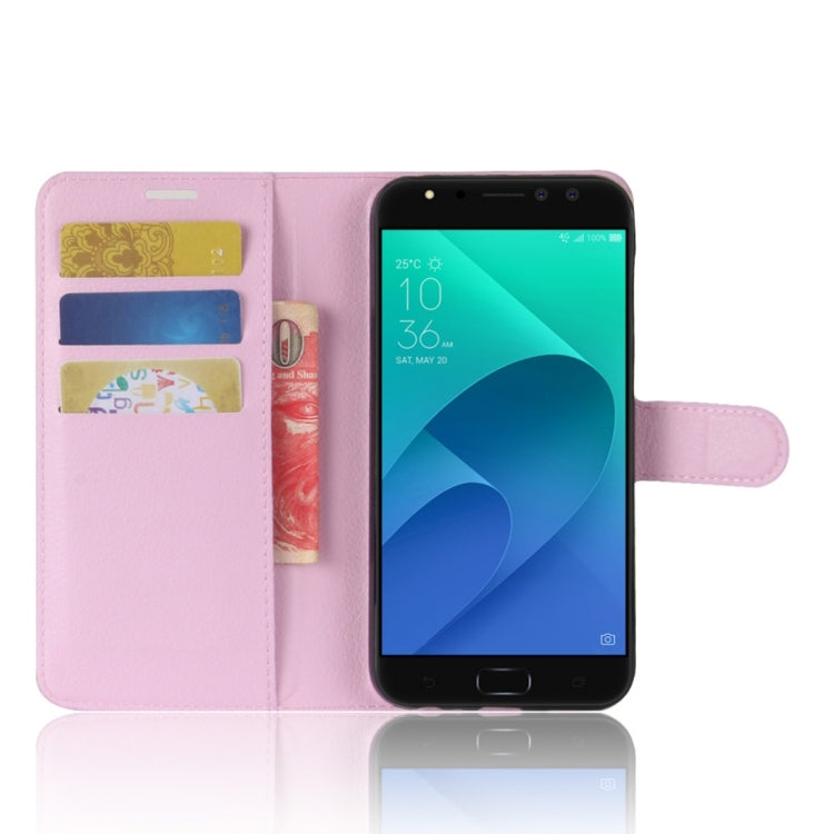 For Asus ZenFone 4 Selfie Pro (ZD552KL) Litchi Texture Horizontal Flip Leather Case with Holder & Card Slots & Wallet