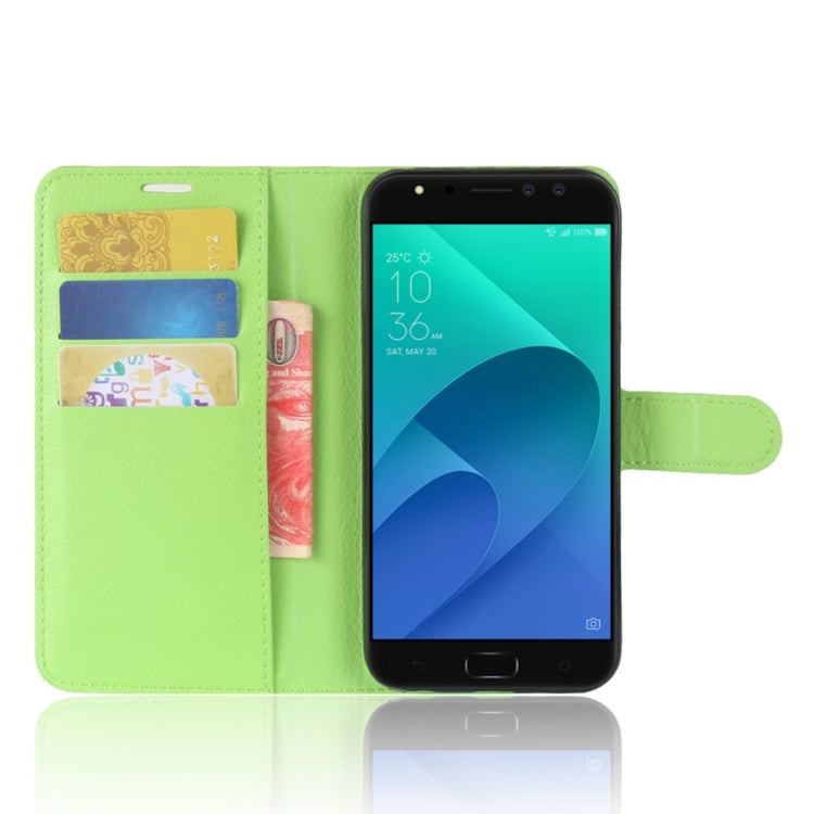 For Asus ZenFone 4 Selfie Pro (ZD552KL) Litchi Texture Horizontal Flip Leather Case with Holder & Card Slots & Wallet