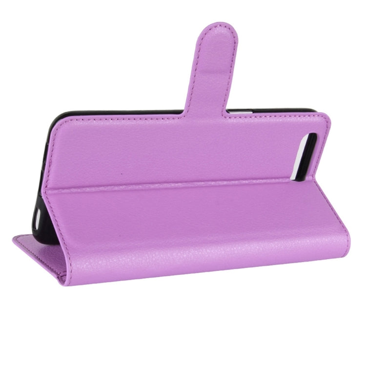 For Asus ZenFone 4 ZE554KL Litchi Texture Horizontal Flip Leather Case with Holder & Card Slots & Wallet