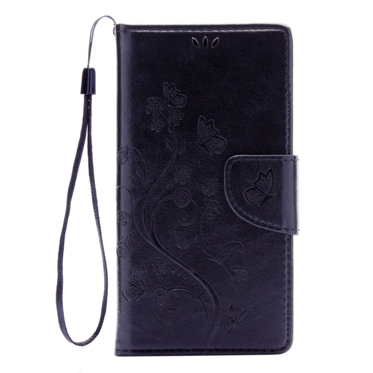 For Huawei  Honor 7 Butterflies Embossing Horizontal Flip Leather Case with Holder & Card Slots & Wallet & Lanyard