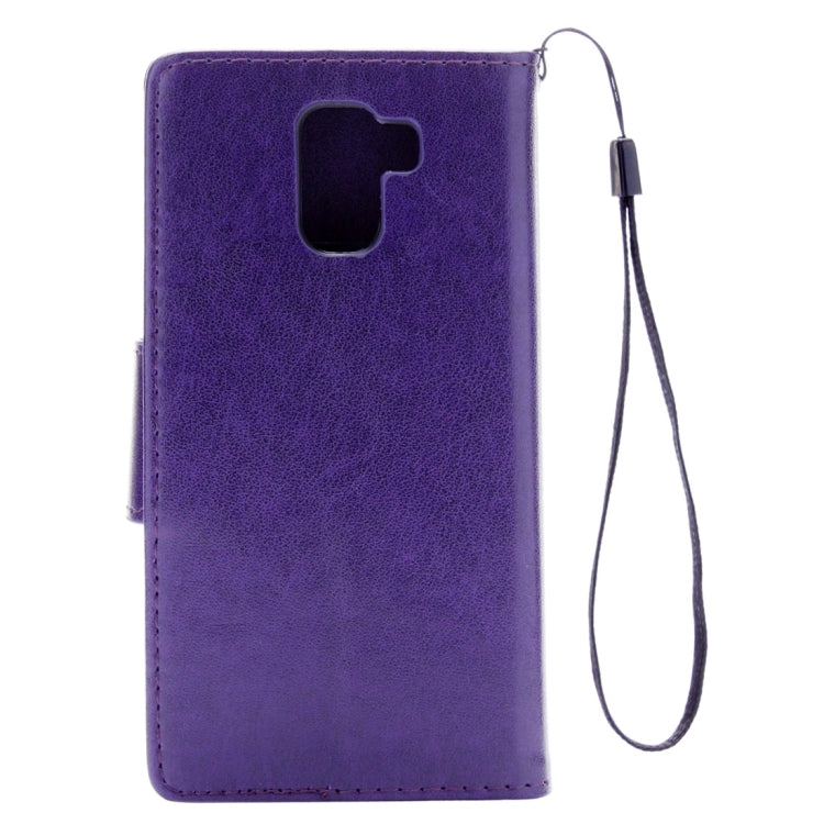 For Huawei  Honor 7 Butterflies Embossing Horizontal Flip Leather Case with Holder & Card Slots & Wallet & Lanyard