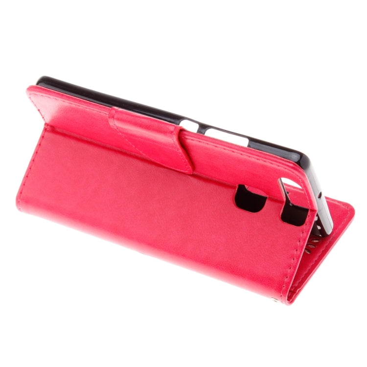 For Huawei  P9 Butterflies Embossing Horizontal Flip Leather Case with Holder & Card Slots & Wallet & Lanyard