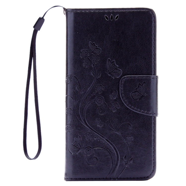 For Huawei  P9 Lite Butterflies Embossing Horizontal Flip Leather Case with Holder & Card Slots & Wallet & Lanyard