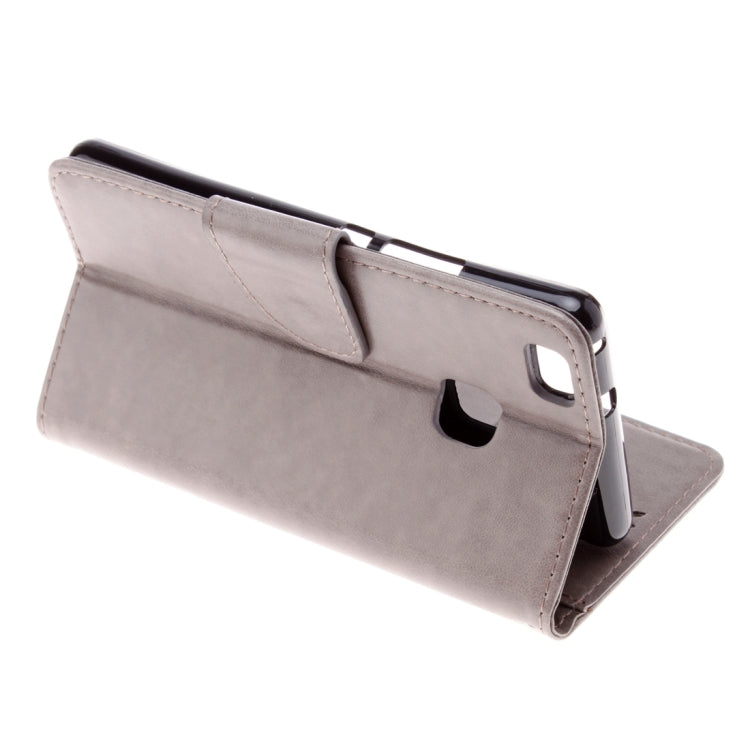 For Huawei  P9 Lite Butterflies Embossing Horizontal Flip Leather Case with Holder & Card Slots & Wallet & Lanyard