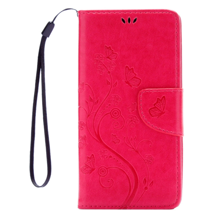 For Huawei  P9 Lite Butterflies Embossing Horizontal Flip Leather Case with Holder & Card Slots & Wallet & Lanyard