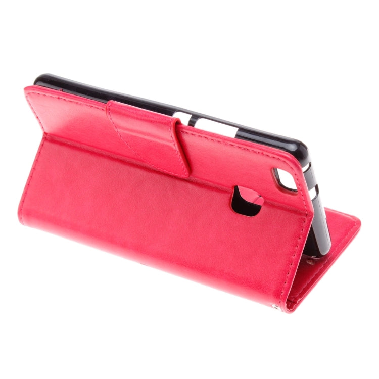 For Huawei  P9 Lite Butterflies Embossing Horizontal Flip Leather Case with Holder & Card Slots & Wallet & Lanyard