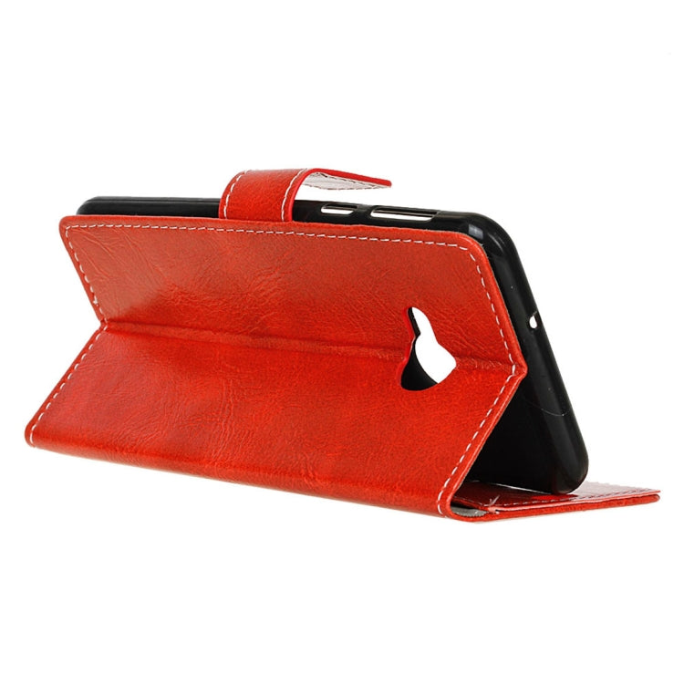 For HTC U11 Life Retro Crazy Horse Texture Horizontal Flip Leather Case with Holder & Card Slots & Photo Frame