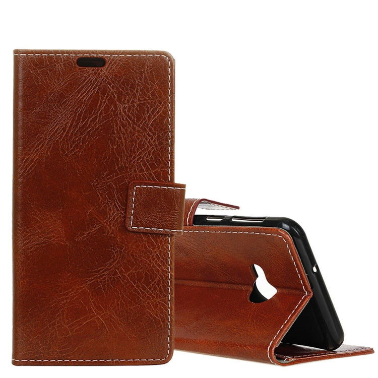 For HTC U11 Life Retro Crazy Horse Texture Horizontal Flip Leather Case with Holder & Card Slots & Photo Frame