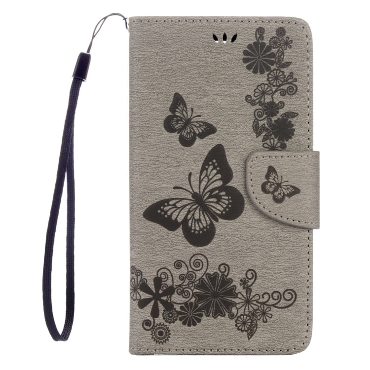 For LG Stylo 2 / LS775 Butterflies Embossing Horizontal Flip Leather Case with Holder & Card Slots & Wallet & Lanyard