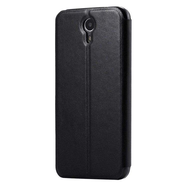 HOMTOM for HT3 & HT3 Pro (S-MPH-1790 & S-MPH-1829) Cloth Texture Horizontal Flip Leather Case with Holder & Magnetic Buckle(Black)