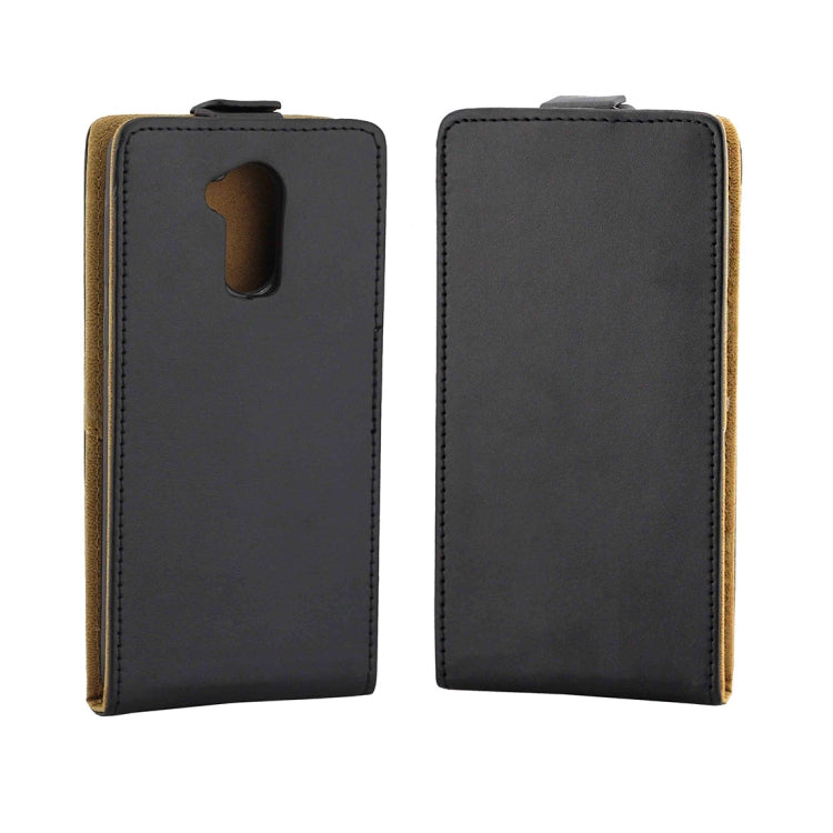 For Huawei  Honor 6C / nova Smart Vertical Flip Business Style Leather Case Cover with Card Slot (Black)