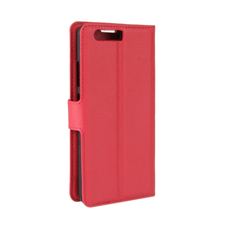 For Huawei  P10 Litchi Texture Horizontal Flip Leather Case with Magnetic Buckle & Holder & Card Slots & Wallet