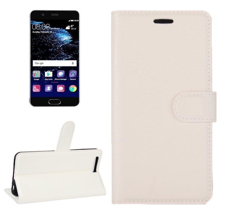 For Huawei  P10 Litchi Texture Horizontal Flip Leather Case with Magnetic Buckle & Holder & Card Slots & Wallet