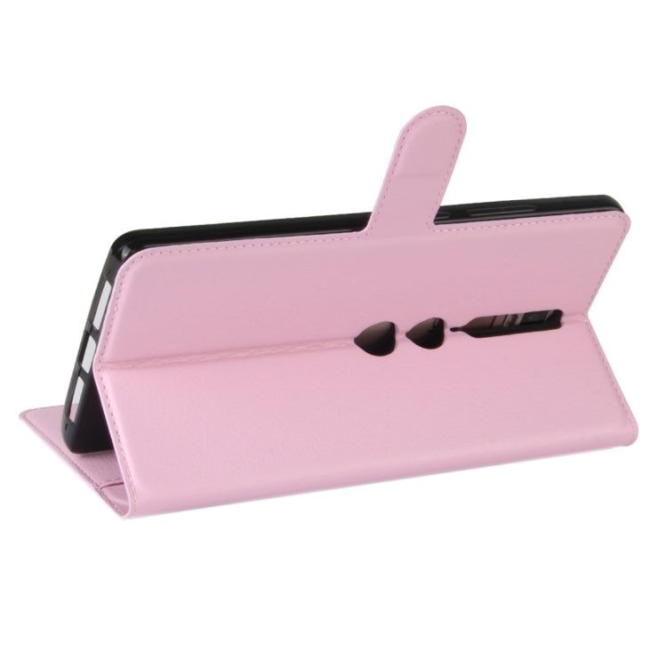 For Lenovo Phab 2 Pro Litchi Texture Horizontal Flip Leather Case with Magnetic Buckle & Holder & Card Slots & Wallet