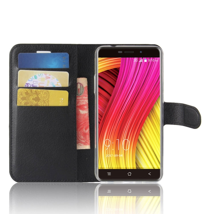 Blackview for A10 (MPH1904) Litchi Texture Horizontal Flip Leather Case with Holder & Card Slots & Wallet