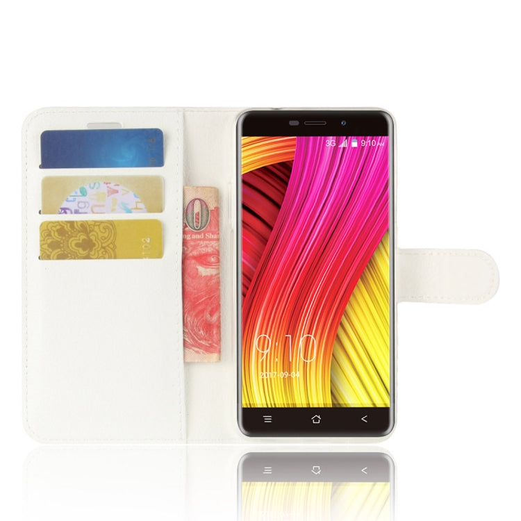 Blackview for A10 (MPH1904) Litchi Texture Horizontal Flip Leather Case with Holder & Card Slots & Wallet