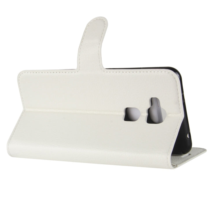 For BQ Aquaris V Plus Litchi Texture Horizontal Flip Leather Case with Holder & Card Slots & Wallet