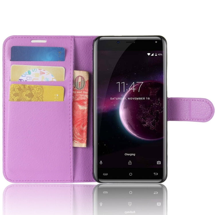 For CUBOT  Magic Litchi Texture Horizontal Flip Leather Case with Holder & Card Slots & Wallet