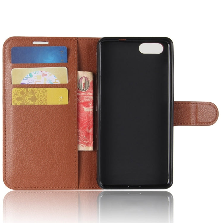 For CUBOT  Magic Litchi Texture Horizontal Flip Leather Case with Holder & Card Slots & Wallet