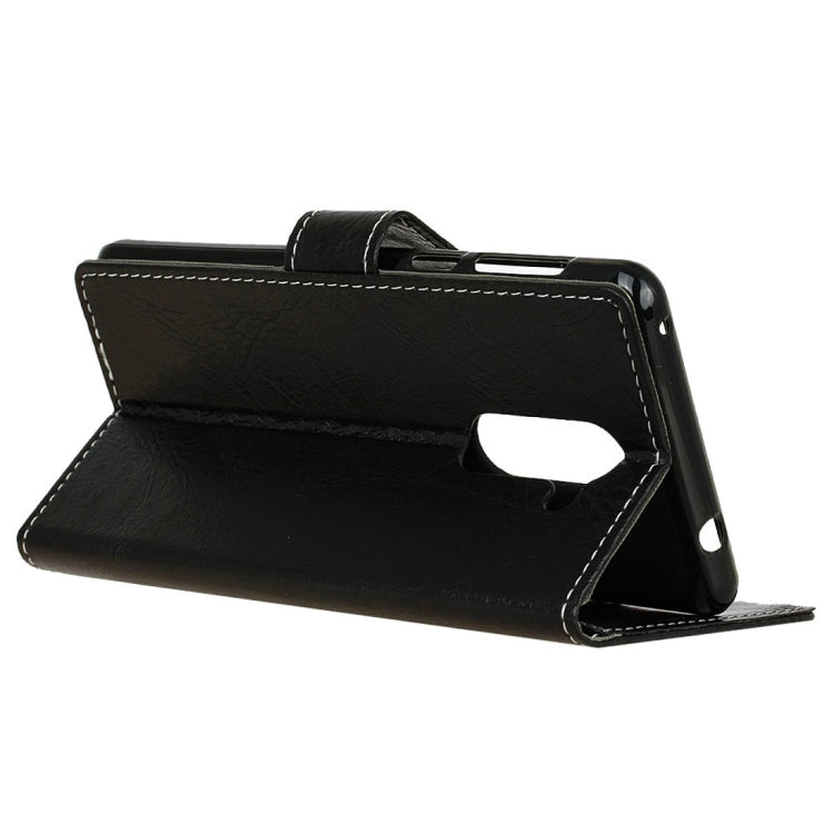 For Wileyfox Swift 2 Retro Crazy Horse Texture Horizontal Flip Leather Case with Holder & Card Slots & Wallet & Photo Frame