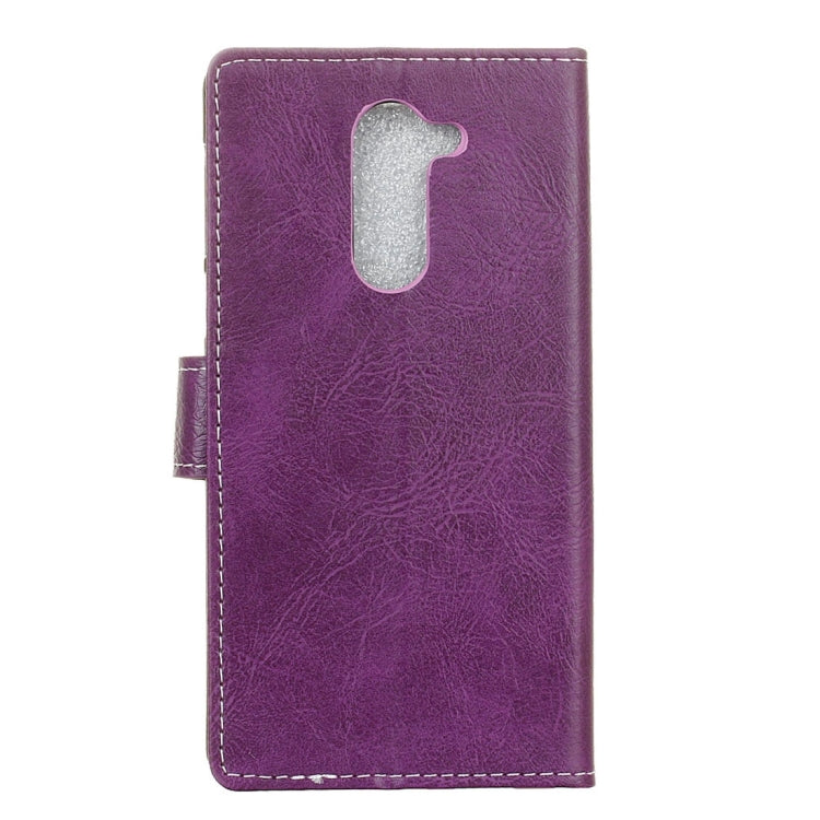 For Wileyfox Swift 2 Retro Crazy Horse Texture Horizontal Flip Leather Case with Holder & Card Slots & Wallet & Photo Frame