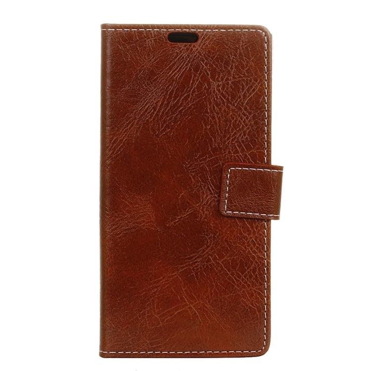 For Wileyfox Swift 2 Retro Crazy Horse Texture Horizontal Flip Leather Case with Holder & Card Slots & Wallet & Photo Frame